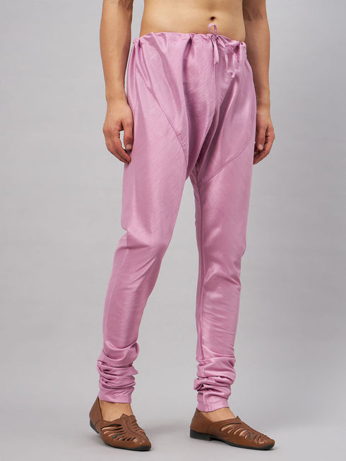 Vastramay Men's Onion Solid Churidar
