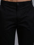 Vastramay Men's Black Pathani Suit Set