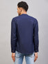 Vastramay Men's Blue Short Cotton Kurta