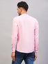 Vastramay Men's Pink Short Cotton Kurta