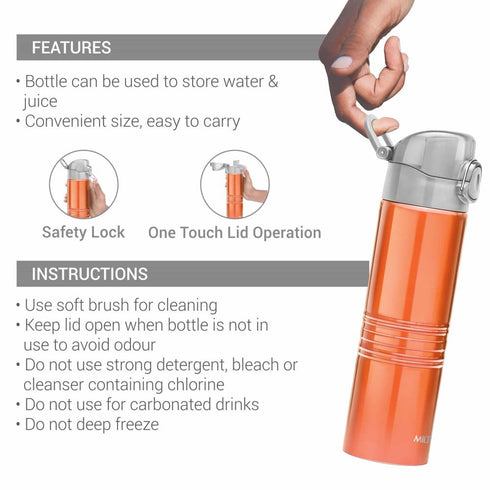 Milton Vogue Stainless Steel Bottle