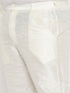 Vastramay Men's Plus Size Black Ethnic Jacket With Cream Silk Blend Kurta and Pant Style Pyjama Set