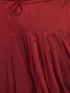 Vastramay Men's Plus Size Navy Blue and Maroon Silk Blend Jacket Kurta Dhoti Pant Set
