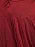Vastramay Men's Plus Size Rose Gold and Maroon Silk Blend Jacket Kurta Dhoti Pant Set