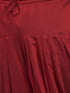 Vastramay Men's Plus Size Rose Gold Brocade Silk Blend Jacket Kurta Dhoti Pant Set