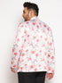 Vastramay Plus Size Men's Peach Silk Blend Jodhpuri