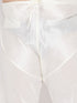 Vastramay Men's Pink Silk Blend Jodhpuri With Cream Kurta Pyjama Set