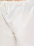 Vastramay Men's Plus Size Wine Silk Blend Kurta Pyjama Set