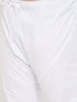 Vastramay Men's Plus Size Black Cotton Kurta And Pyjama Set