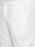 Vastramay Men's Plus Size Mehndi Green Cotton Kurta And Cotton Pant Style Pyjama Set