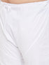 Vastramay Men's Plus Size Pink Cotton Kurta And Pyjama Set