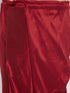 Vastramay Men's Plus Size Maroon Zari Weaved Kurta Dhoti Set