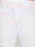Vastramay Men's Plus Size White Chikankari Embroidered Kurta And White Pyjama Set