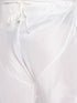 Vastramay Men's Plus Size Black Cotton Silk Blend Kurta and Cream Pyjama Set