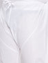Vastramay Men's Plus Size Grey Kurta And White Pyjama Set