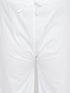 Vastramay Men's Plus Size White Cotton Blend Pathani Set