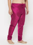 Vastramay Men's Plus Size Fuchsia Pyjama