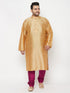 Vastramay Men's Plus Size Fuchsia Pyjama