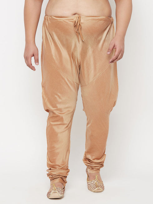 Vastramay Men's Plus Size Rose Gold Pyjama
