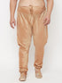 Vastramay Men's Plus Size Rose Gold Pyjama