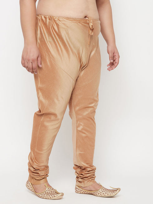 Vastramay Men's Plus Size Rose Gold Pyjama