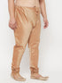 Vastramay Men's Plus Size Rose Gold Pyjama