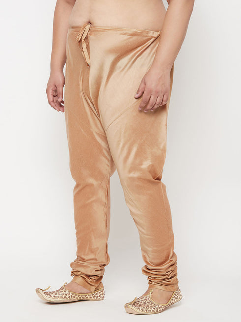 Vastramay Men's Plus Size Rose Gold Pyjama