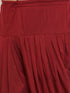 Vastramay Men's Plus Size Golden Silk Blend Curved Kurta Dhoti Set