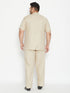 Vastramay Men's Plus Size Work From Home Kurta And Salwar Set