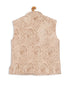 Vastramay SISHU Boy's Rose Gold Silk Blend Nehru Jacket