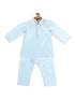 Vastramay SISHU Boys' Aqua Blue Viscose Kurta and Pyjama Set