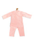 Vastramay SISHU Boys' Pink Viscose Kurta and Pyjama Set
