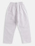 Vastramay SISHU Boy's Black and White Pure Cotton Kurta Pyjama Set