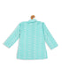 Vastramay SISHU Boy's Green Chikankari Pure Cotton Kurta