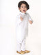 Vastramay SISHU Boys White Pure Cotton Kurta Pyjama Set