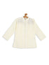 Vastramay SISHU Boy's Yellow Chikankari Pure Cotton Kurta