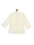 Vastramay SISHU Boy's Yellow Chikankari Pure Cotton Kurta