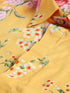 Vastramay SISHU Boy's Yellow Floral Printed Kurta Patiala Set