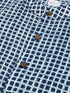 Vastramay SISHU Boy's Blue and White Printed Cotton Kurta Pyjama Set