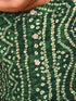 Vastramay SISHU Boy's Green Bandhni Kurta And Patiala Set