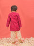 Vastramay SISHU Boy's Pink Bandhni Kurta And Patiala Set