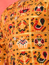 Vastramay SISHU Boy's Yellow Patola Print Festive Kurta Pyjama Set