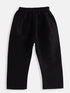 Vastramay SISHU Boy's Black Silk Blend Kurta Pyjama Set