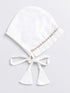 VASTRAMAY SISHU Girls' White Chanderi Ethnic Combo Set