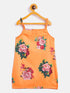 Vastramay SISHU Girls Multicolor-Base-Yellow Cotton Blend Kurta and Dhoti Set