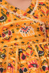 VASTRAMAY SISHU Girls Yellow Angrakha Style Patola Print Kurta Dhoti Set