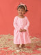 Vastramay SISHU Girl's Pink Chikankari Cotton Kurta