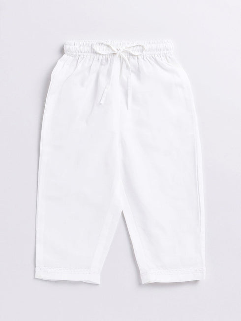 Vastramay Girl's Pink Kurta Set