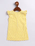 Vastramay Girl's Yellow Kurta Set