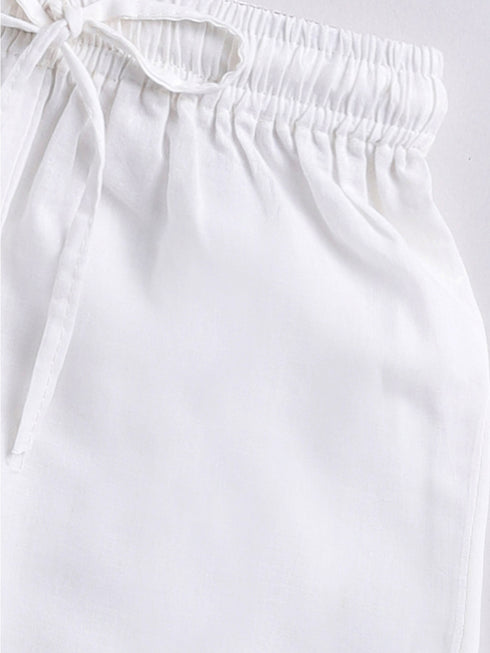 Vastramay Girl's Yellow Kurta Set